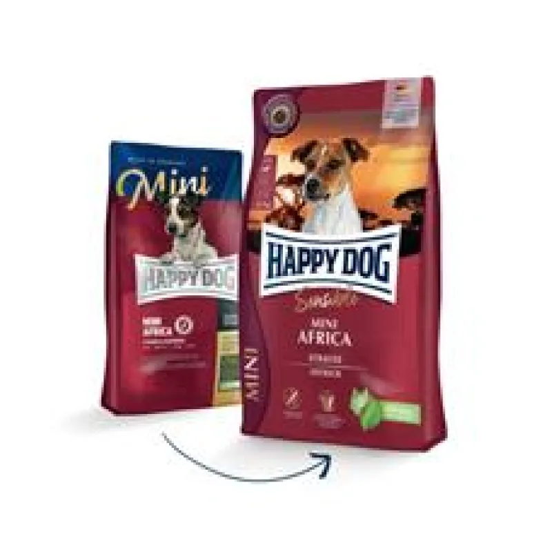 HAPPY DOG MINI SENSIBLE AFRIKA 800g