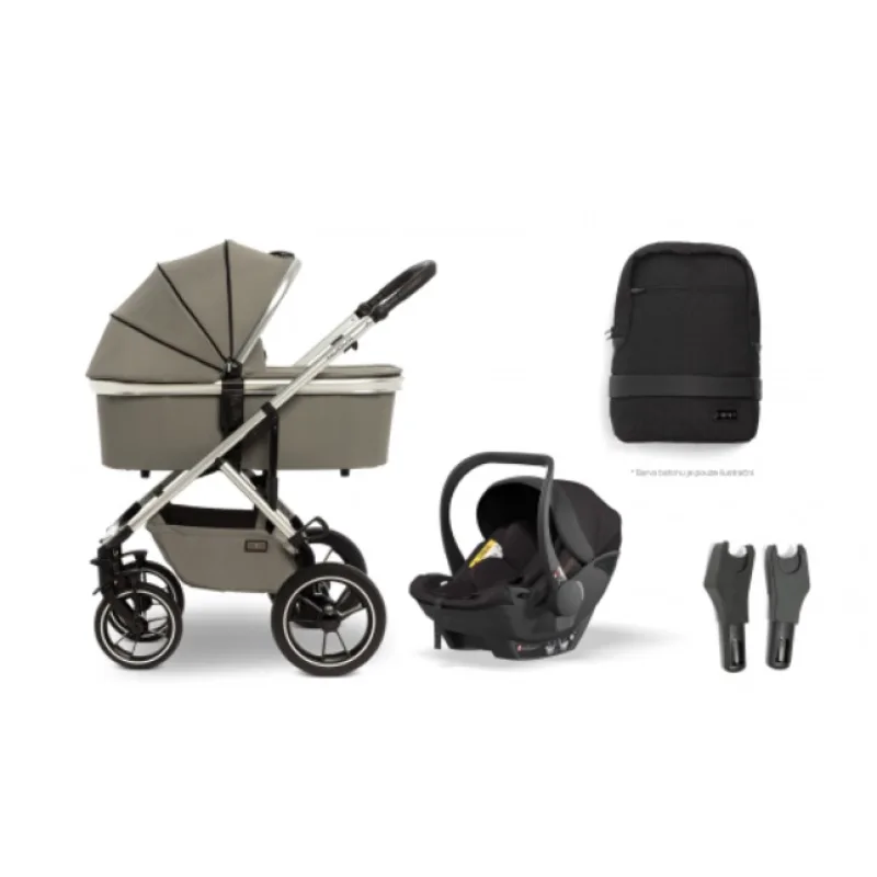 SET NUOVA KOMBI - Taupe (3-kombinácia)