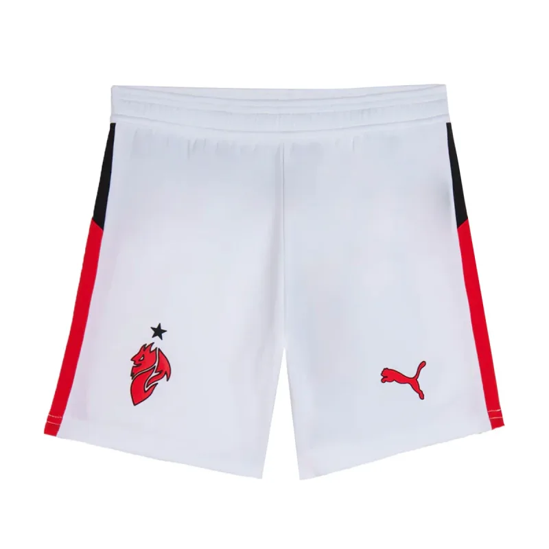 Puma AC Miláno (AC Milan) kraťasy detské (2025-2026) vonkajšie - SKLADOM
