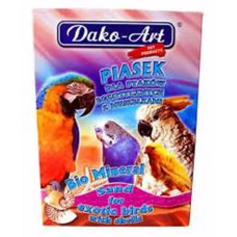 Minerální písek pták s mušlemi Dako 1 kg
