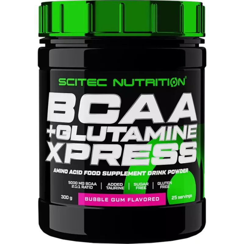BCAA + Glutamine Xpress 300 g - Scitec Nutrition Príchuť: Limetka