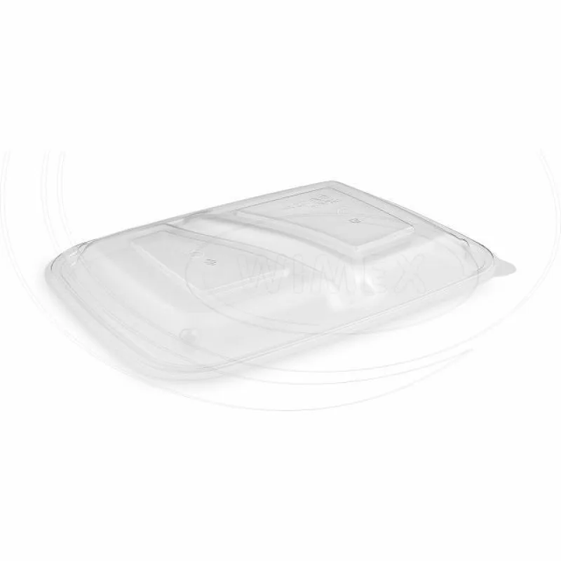 Víčko vypouklé průhledné dělené pro menu mísu č. 78222 (PP) [50 ks] (78202)