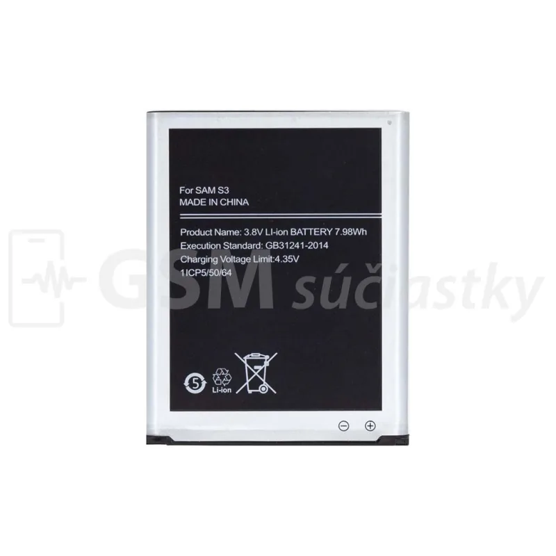 Batéria Samsung I9300, I9301 Galaxy S3 Neo - EB-L1G6LLU Variant:: OEM