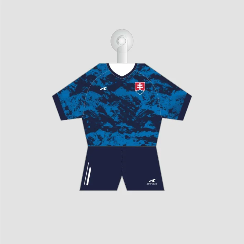 Slovakia Slovensko futbalový minidres modrý
