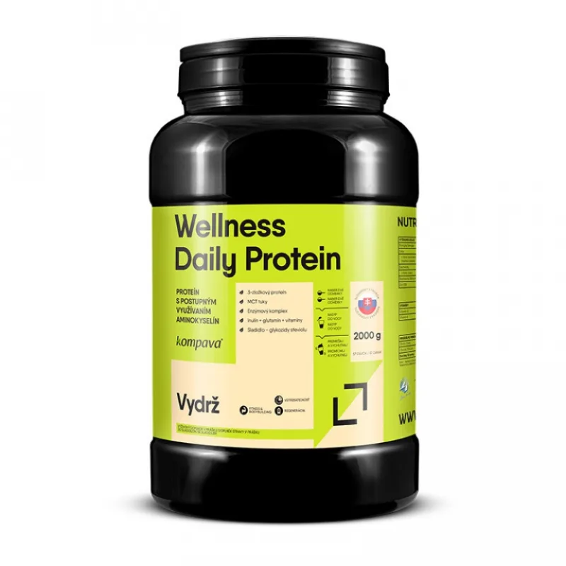 Wellness Daily Protein 2000 g - Kompava Príchuť: Natural - bez ochutenia
