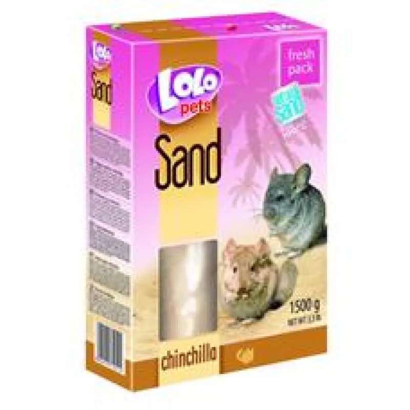 LOLO písek pro činčily 1500 g