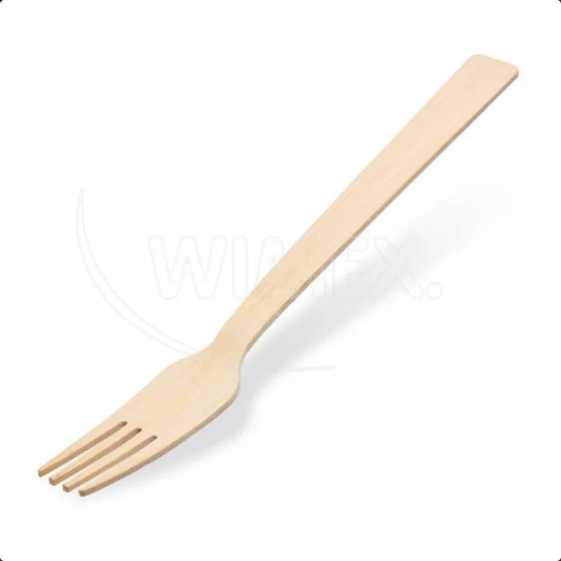 Vidlička bambusová (100 % FSC) 17 cm [100 ks] (66507)