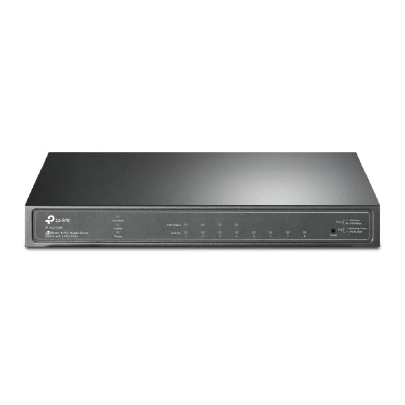 Omada 8-Port Gigabit Smart Switch with 4-Port PoE+ PORT: 4× Gigabit PoE+…