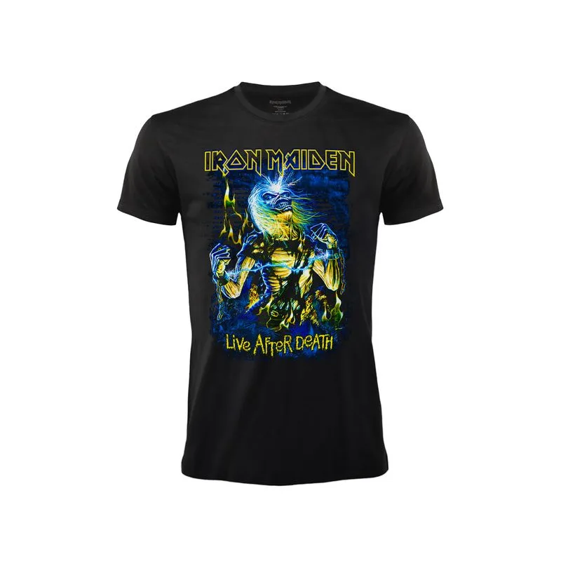 Iron Maiden Live After Death tričko čierne pánske