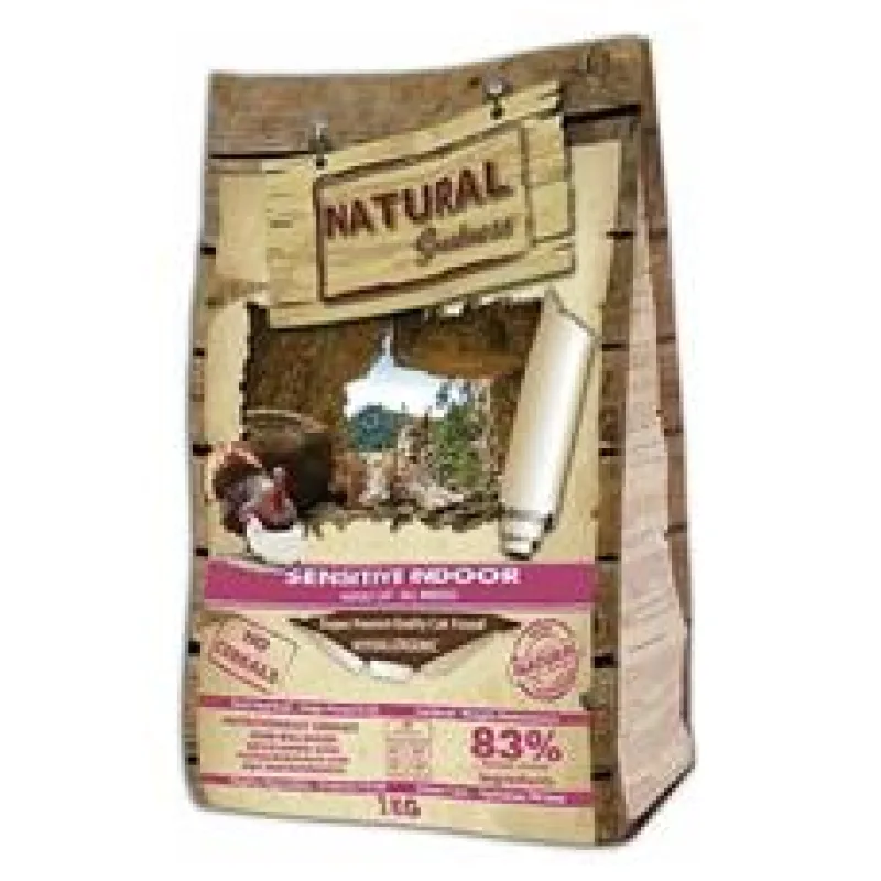 Natural Greatness Sensitive Indoor Cat Recipe/kuře,krůta 2kg