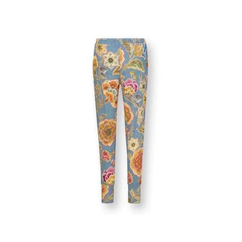 Pip Studio dlouhé kalhoty Bobien Matata, modré