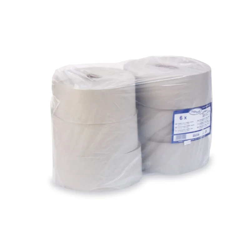 NEPOSÍLÁME - Toaletní papír JUMBO 1-vrstvý Ø 24 cm, návin 210 m, natural [1 ks] (60224.1) Pouze vlastní odvoz nebo rozvoz Náchod a okolí do 12-ti km