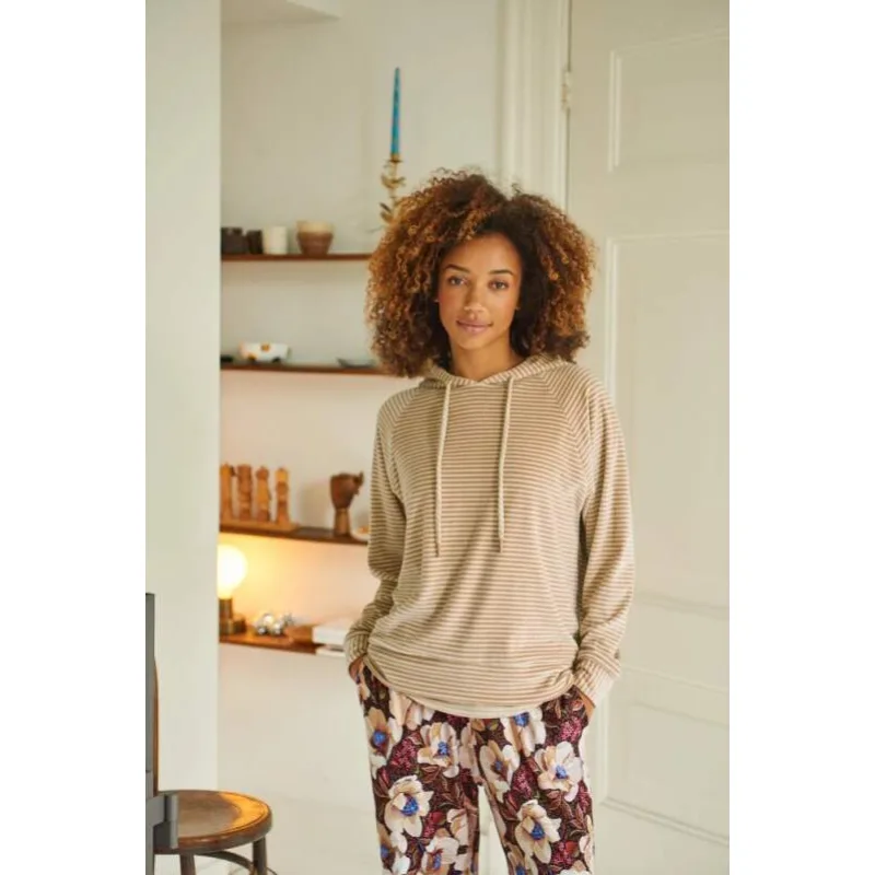 Pip Studio Belin dlouhé kalhoty Rosita Brown