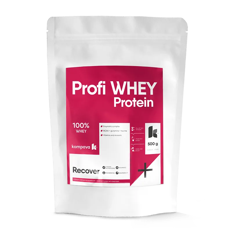 Profi WHEY Protein 500 g - Kompava Príchuť: Jahoda