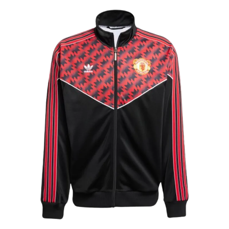 Adidas Manchester United 1991 tepláková bunda čierna pánska