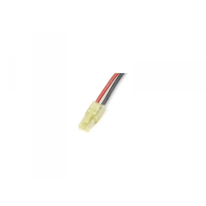 Konektor zlacený Mini Tamiya samec kab 14AWG 10cm
