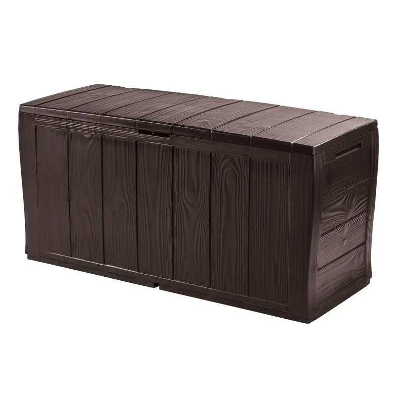 Úložný box Keter SHERWOOD 270 lit., hnedá, 1170x450x575 mm