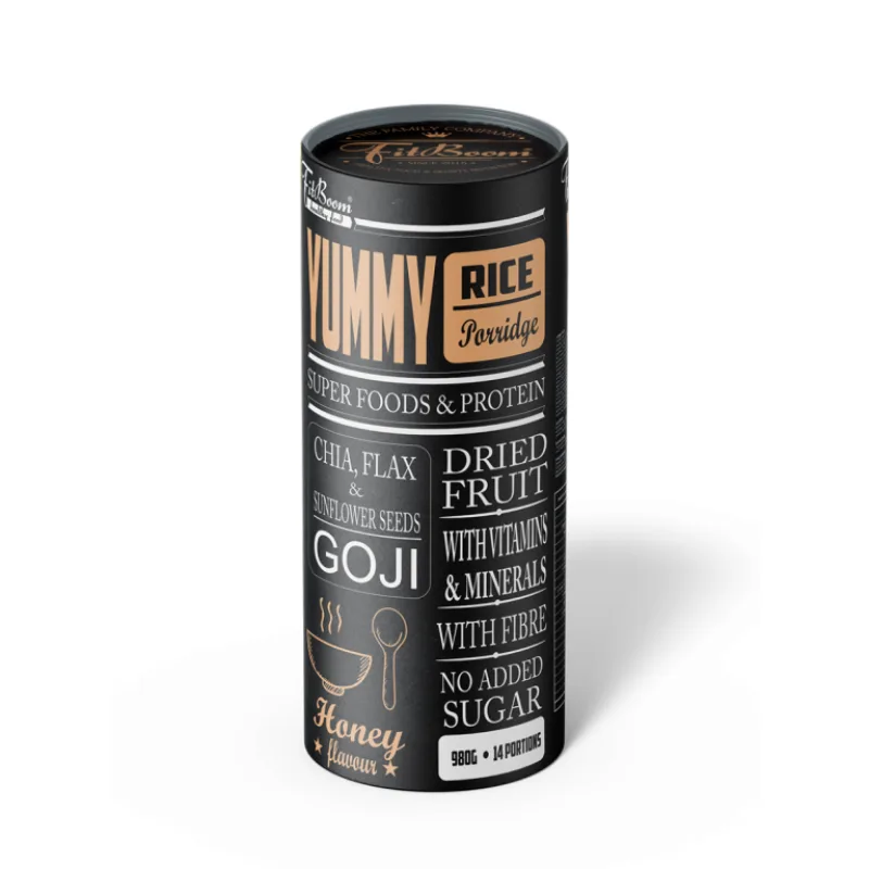 YUMMY RICE 980 g - FitBoom Príchuť: Vanilka