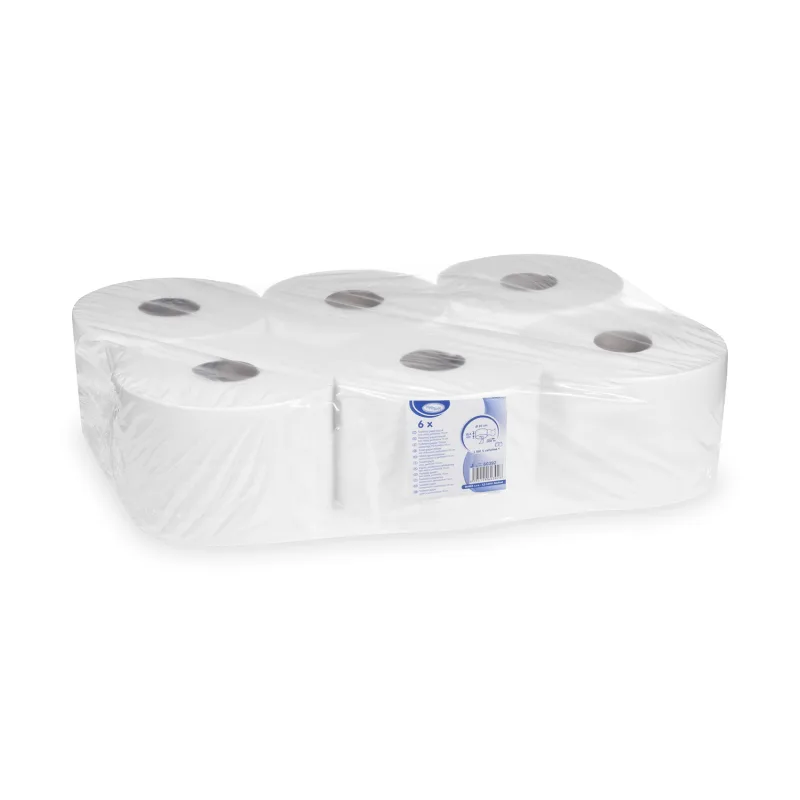 NEPOSÍLÁME - Toaletní papír tissue 2-vrstvý Ø 20 cm, 13,4 cm x 200 m [6 ks] (60392) Pouze vlastní odvoz nebo rozvoz Náchod a okolí do 12-ti km