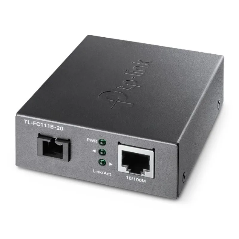 Omada 10/100 Mbps RJ45 to 100 Mbps Single-mode SC WDM Bi-Directional…
