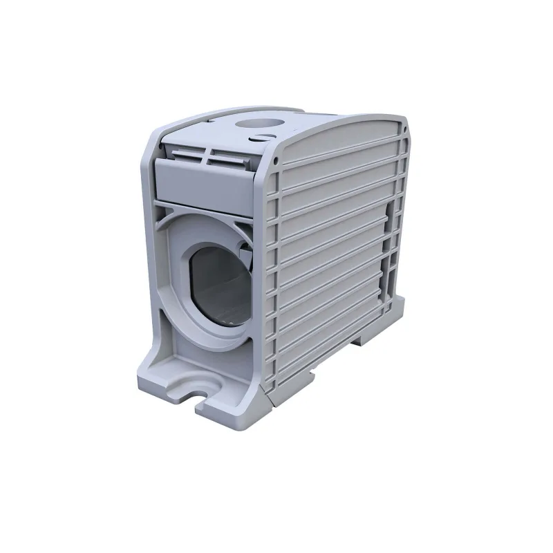Univerzálna svorka SIMBLOCK STB 300 sivá Al/Cu 1x300mm2 jednopólová, 2 otvory