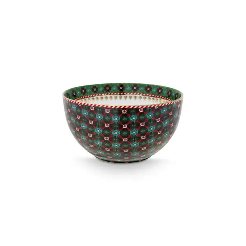 Pip Studio Berry Blues miska Ø12cm, zelená