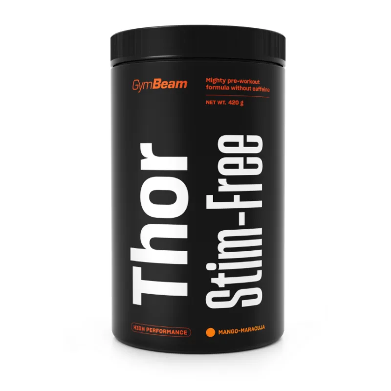 Thor Stim-free 420 g - GymBeam Príchuť: Mango - Marakuja