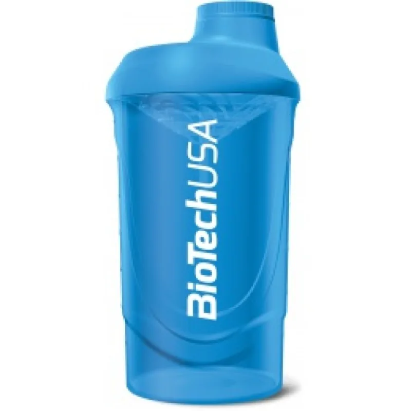 Šejker Wave modrý 600 ml - BioTech USA