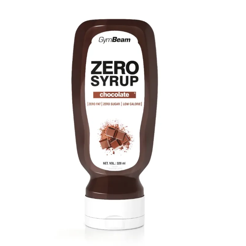 ZERO SIRUP čokoláda 320ml - GymBeam Príchuť: Čokoláda