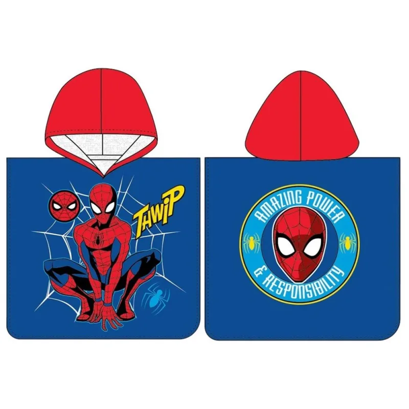 Detské pončo Spider-Man Úžasná Sils