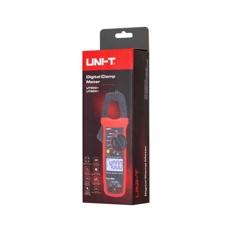 Kliešťový multimeter Uni-T UT203+ MIE0402 automatické prepínanie rozsahu merania