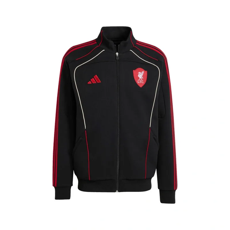 Adidas Liverpool FC mikina / bunda čierna pánska 2025-2026