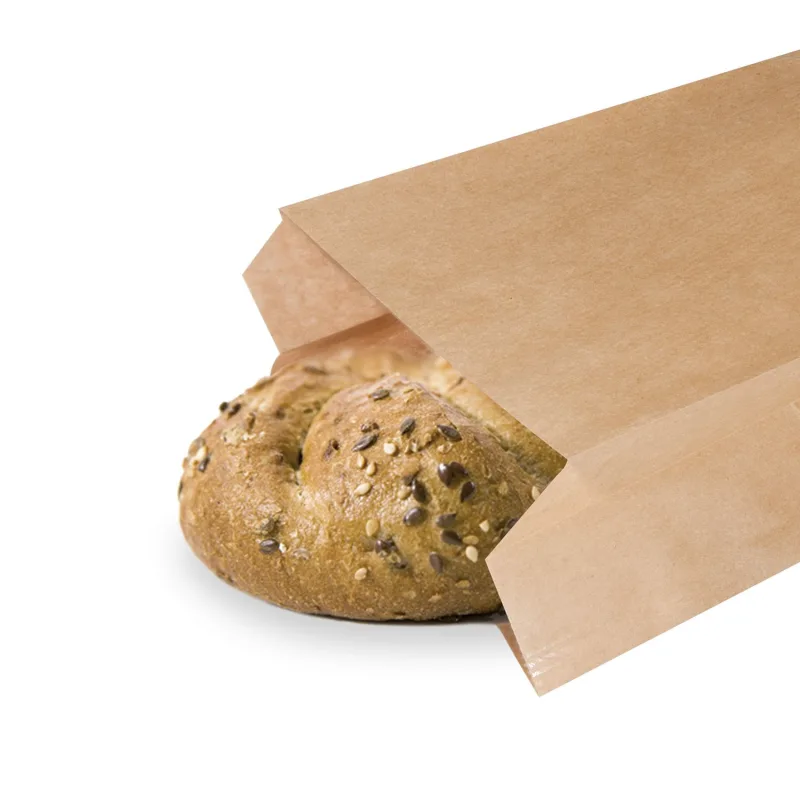 Svačinové papírové sáčky hnědé 0,5 kg (10+5 x 22 cm) [500 ks] (70905)