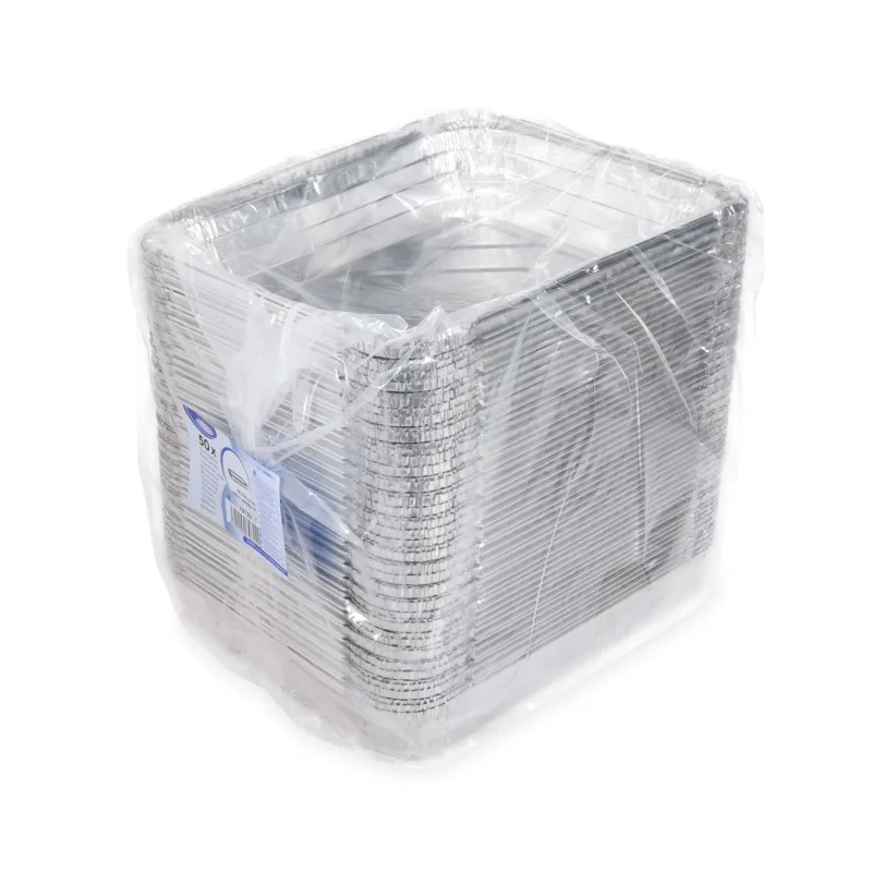 Mísa GASTRO 1/2 hranatá ALU 32 x 26 x 6 cm [50 ks] (79722)
