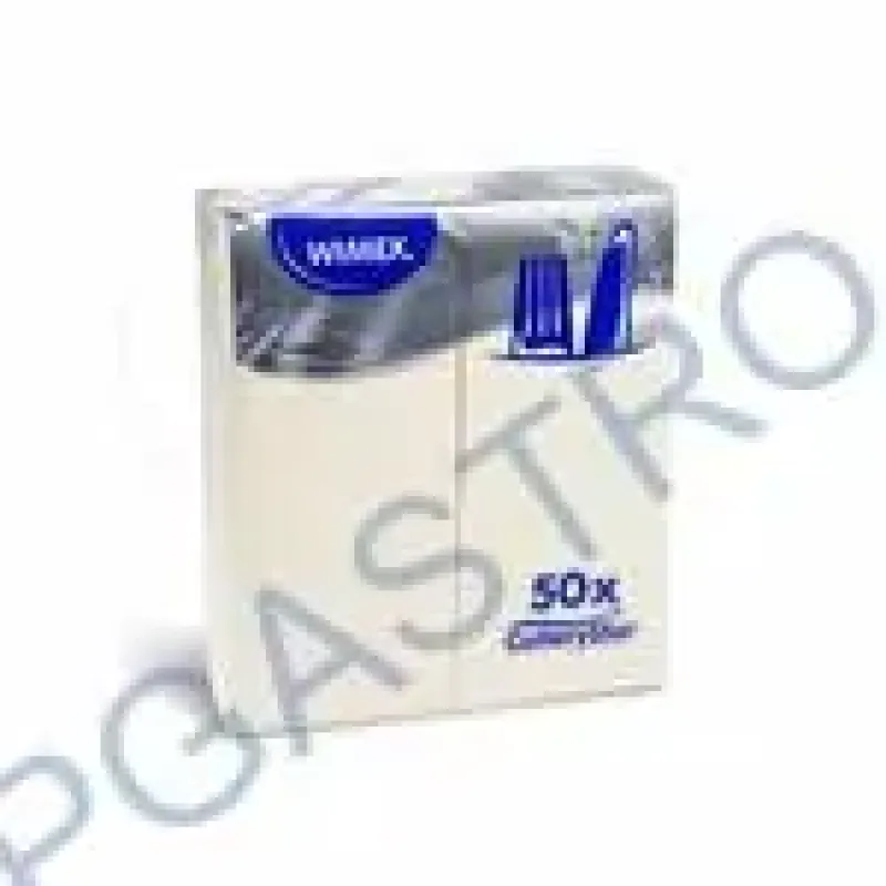 Ubrousky CutleryStar 2vrstvé béžové 38 x 32 cm [50 ks] (kapsy na příbor) (87109)