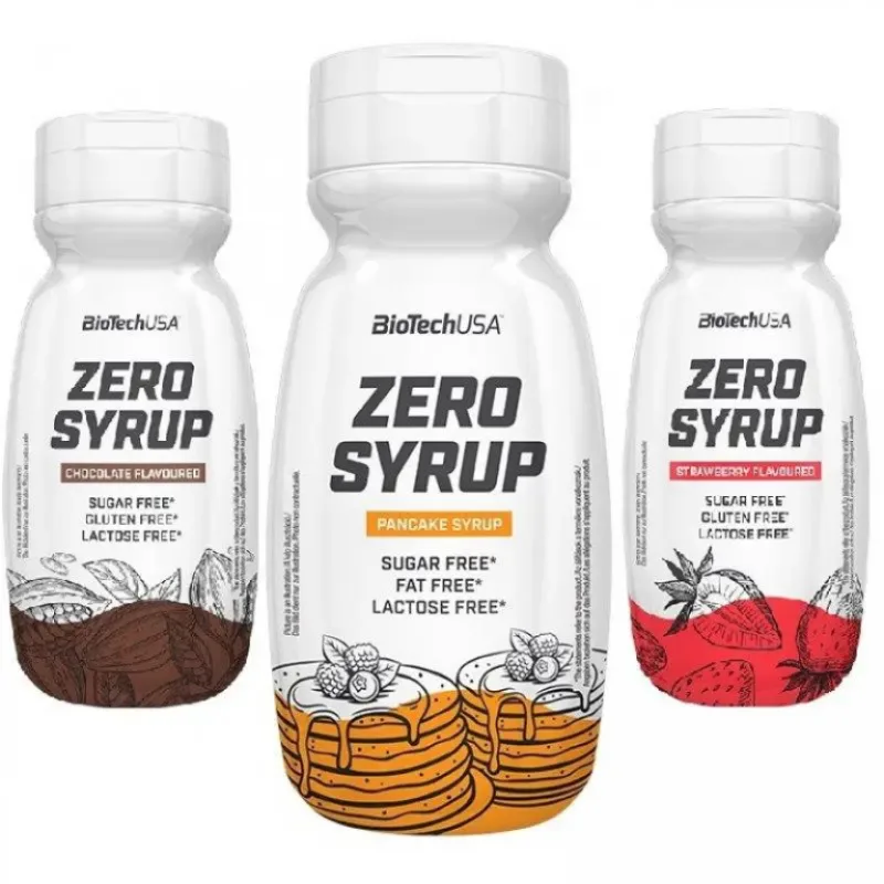 Zero Syrup 320 ml - BioTech USA Príchuť: Čokoláda