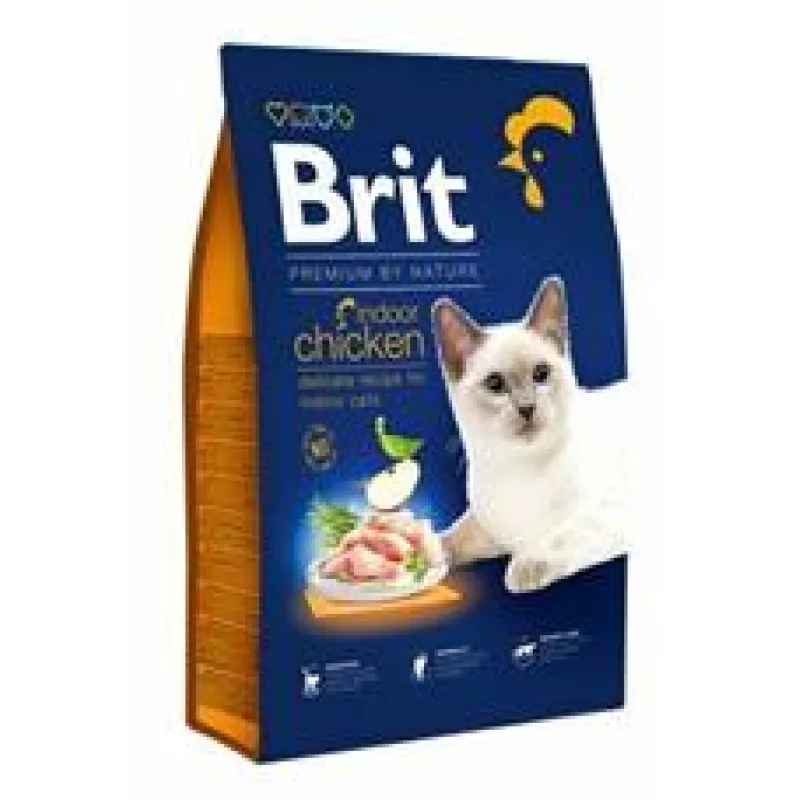 Brit Premium by Nature Cat Indoor Chicken 800 g