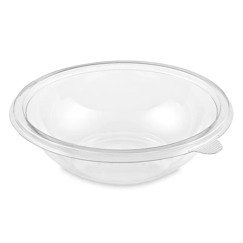 Salátová miska PREMIUM průhledná 750 ml (PET) [50 ks] (74371)