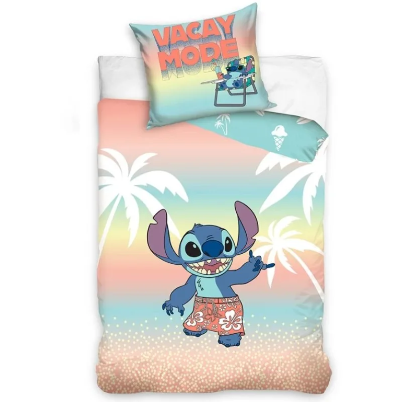 Detské obliečky Lilo a Stitch Na Dovolenke 140x200/70x90 cm