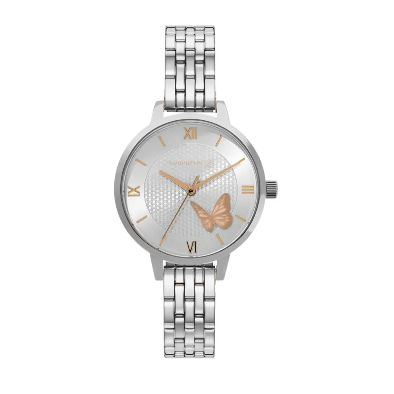 SUNDAY ROSE Dámské luxusní designové hodinky SUNDAY ROSE Fashion SUN-F22