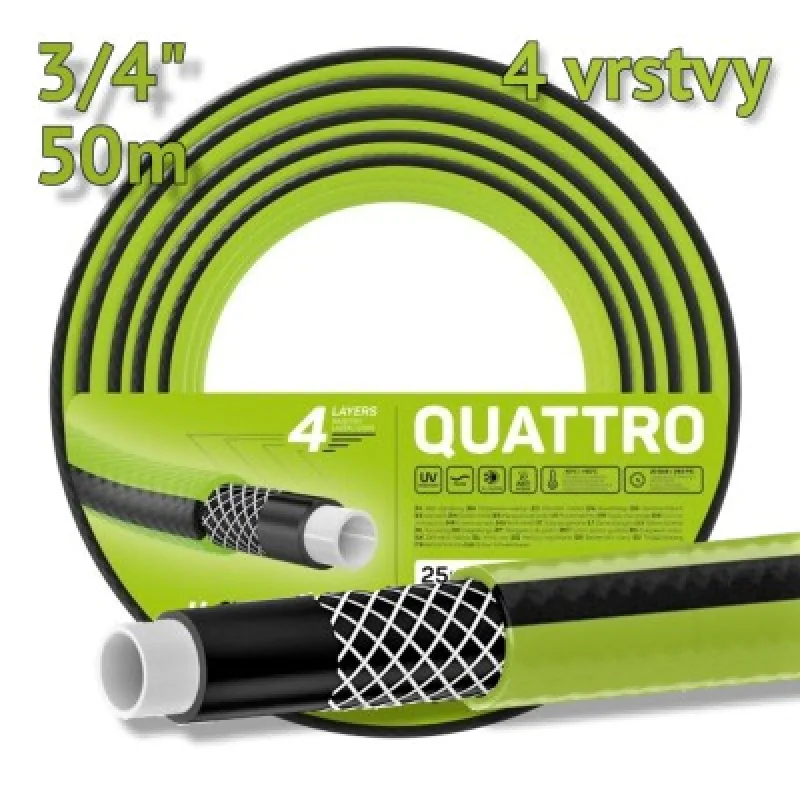 CELLFAST Záhradná hadica QUATTRO 3/4" 50m