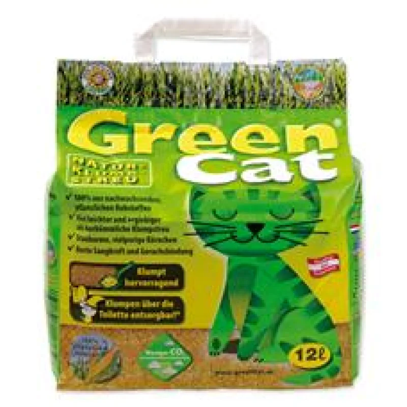 Kočkolit GREEN CAT (Grain Cat) 6x 12 l