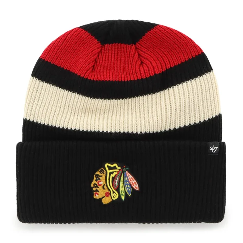 '47 Brand Chicago Blackhawks pletená zimná čiapka