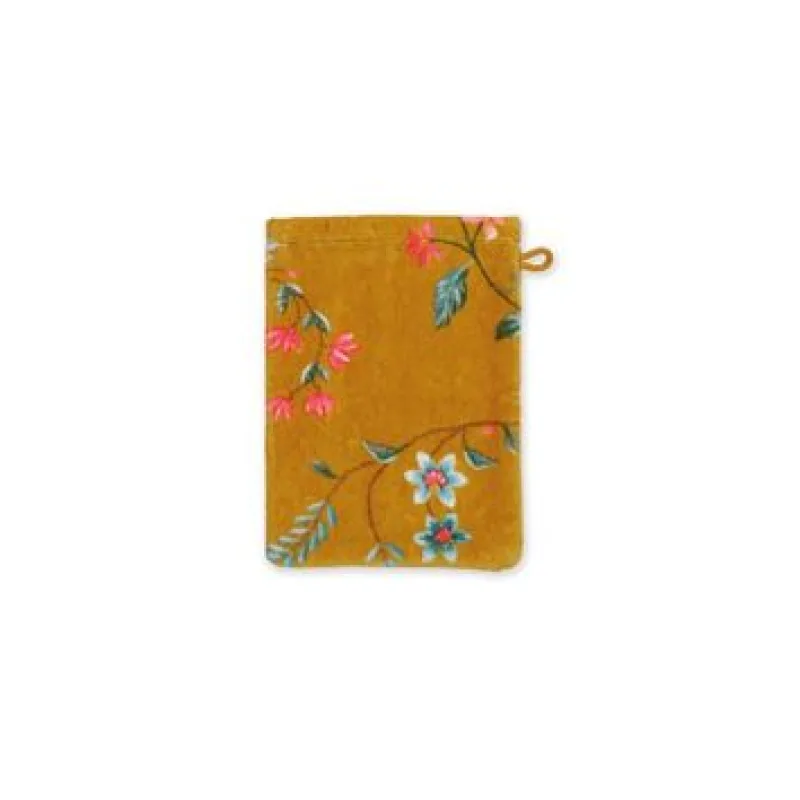 Pip Studio Les Fleurs žínka 16x22cm, žlutá