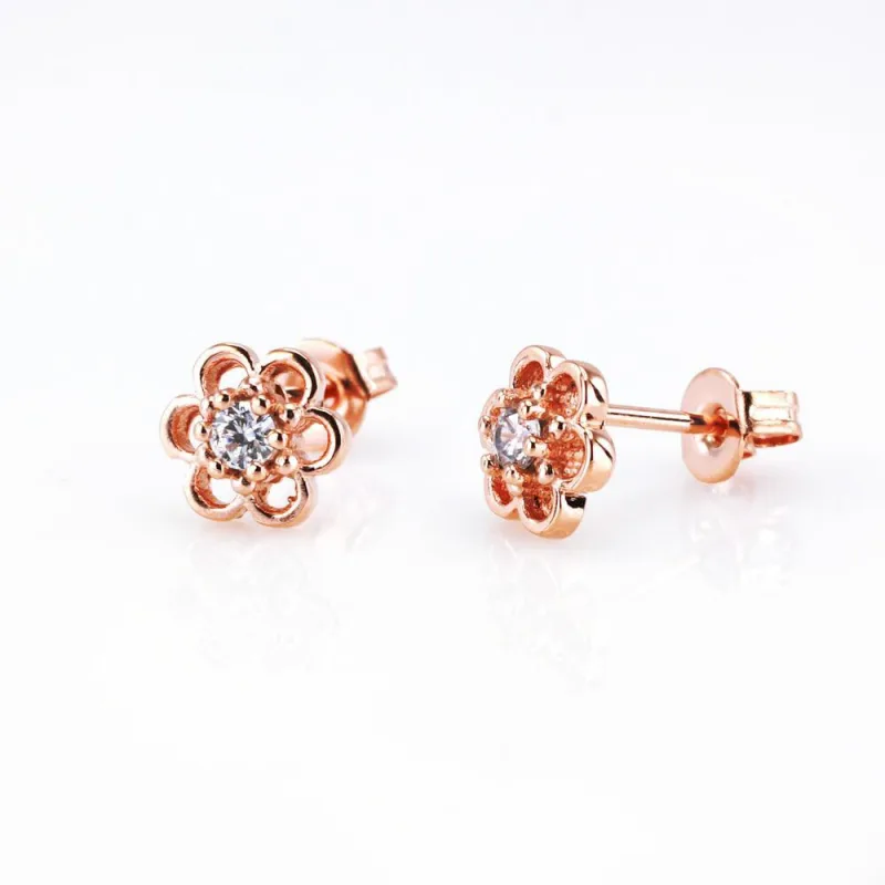 MPM Ocelové náušnice z chirurgické oceli Earrings 7922, Gold