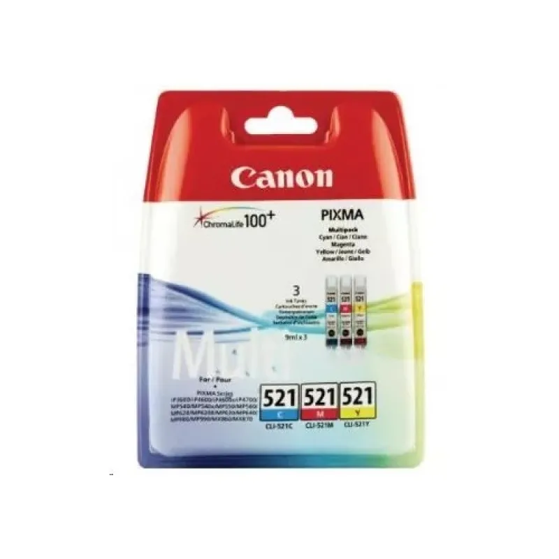 Canon CLI-521 C/ M/ Y MULTI 2934B015
