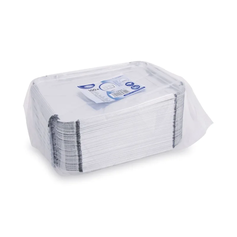 Víčko pro menu mísu ALU 22,7 x 17,7 cm [100 ks] (79600)