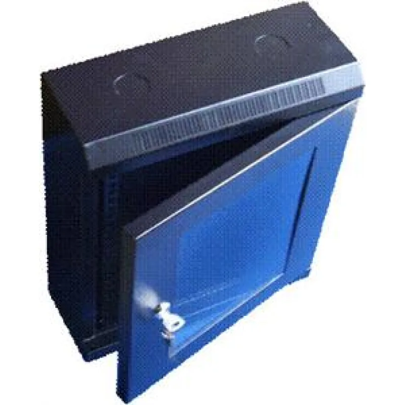 10" rack jednodielny 9U/ 140 DATACOM čierny Skl. dv. 7042