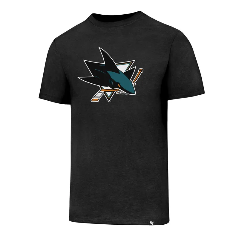 '47 Brand San Jose Sharks tričko čierne pánske