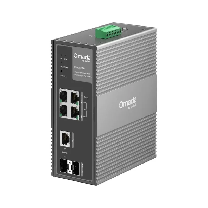 TP-Link OMADA průmyslový switch IES206GPP…